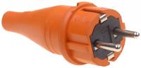 ABL Contactstop PVC 10/16A - IP44 - RA - oranje